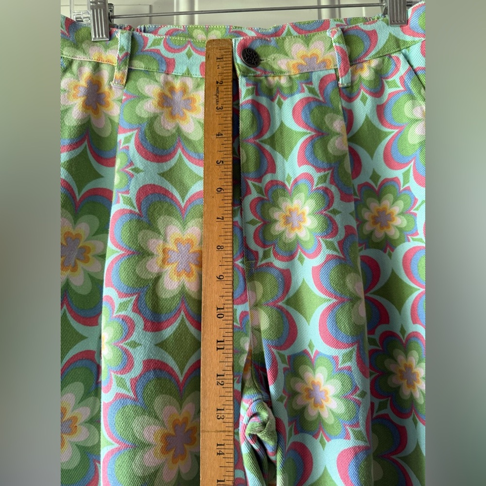 Lucy & Yak Cole Wide Leg Floral Print Pants 30 - Picture 9 of 13